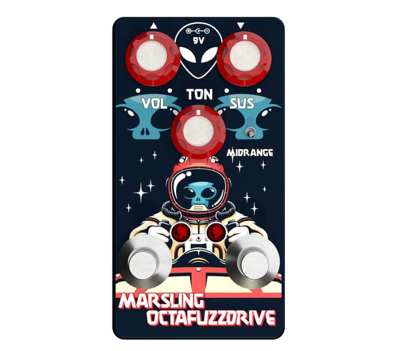 Interstellar Audio Machines Marsling Octafuzzdrive - Fuzz Octave Guitar Pedal image 1