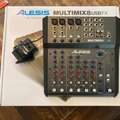 DSP PMX-802D-USB 8 Channel Professional Powered Mixer black | Reverb