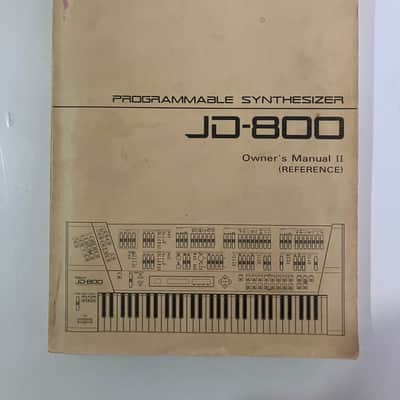 Roland JD-800 with original manuals, without red glue, just serviced image 16