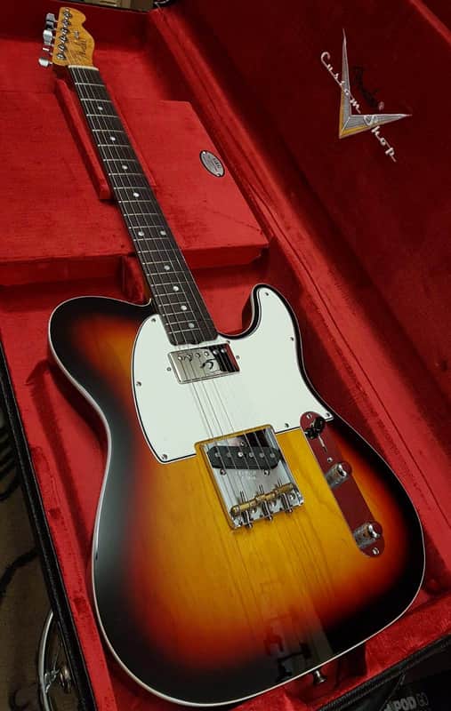 2024 Fender  Custom Shop American Custom Telecaster NOS RW Bleached 3-Color Sunburst image 1