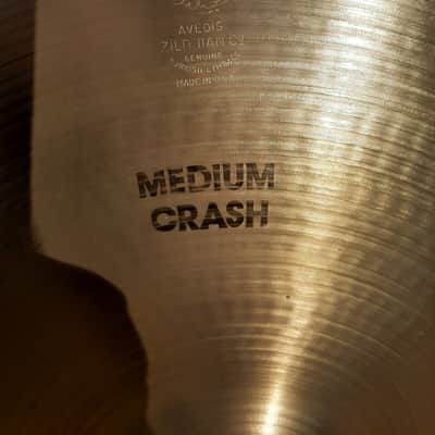 Zildjian 16" A. Zildjian Hollow Logo Medium Crash Cymbal 1978 - 1982 - Traditional image 2