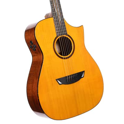 Cort LUXEII Luxe Series Frank Gambale Concert Body Mahogany Nek 6-String Acoustic-Electric Guitar w/Hard Case image 4