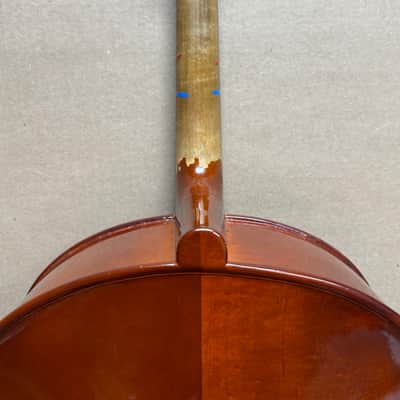 Artisan Strings Marcato Model 100 3/4 Cello 2006 Natural Finish w/ Original Gig Bag image 12