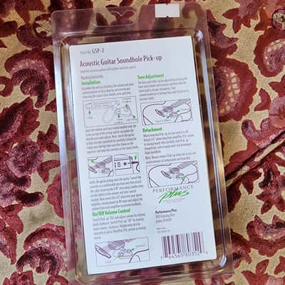Performance Plus GSP-2 Deluxe Acoustic Guitar Soundhole Pickup - late 90s image 2