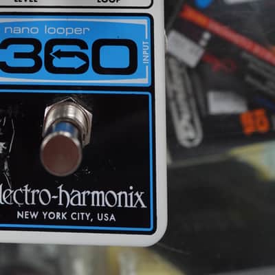 Electro-Harmonix 360 Nano Looper 2014 - Present - Black / White / Blue image 1