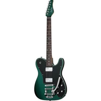 Schecter - PT Fastback IIB Bigsby - Dark Emerald Green image 5