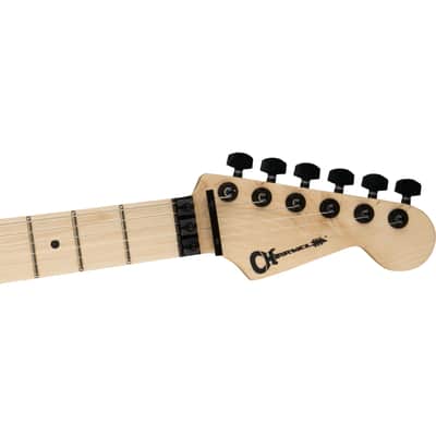 Charvel Pro-Mod San Dimas Style 1 HH FR MPL Gloss Black - Electric Guitar image 5