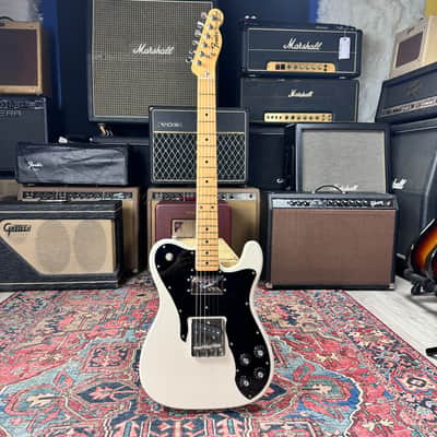*7.2 lbs* Fender Custom Telecaster 2013 TC72 Arctic White image 5