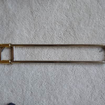 Moz  Alto Trombone 2018 lacquer brass image 8