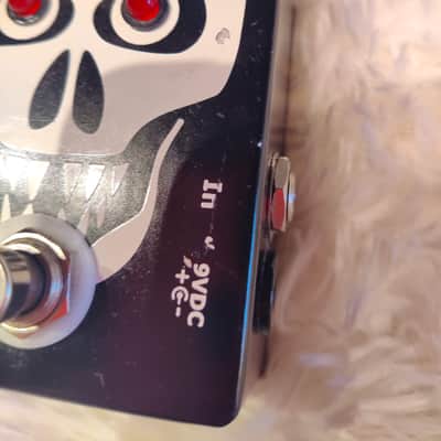 Tone Candy Skull 2011 Dual Distortion Pedal-Rare 1 of 100 Made image 4