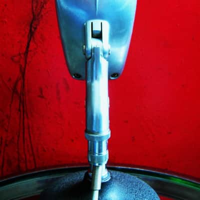 Vintage 1950's Shure 51 dynamic microphone w cable Nat King Cole 55 55S # 3 image 8