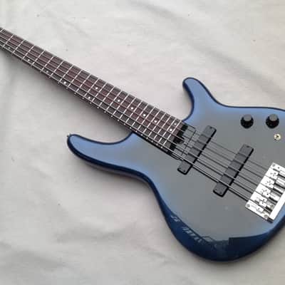 Heartfield by Fender DR-5 Blueburst 5-String Bass Made in | Reverb