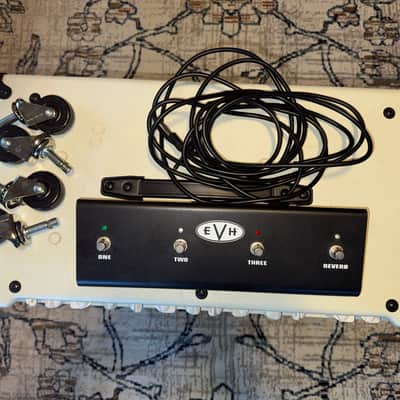 EVH 5150 III 6L6 3-Channel 50-Watt 1x12" Guitar Combo Ivory - Early Faceplate, Near Mint, Extremely Low Hours image 3