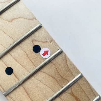 Harley Benton 4 String Jazz Bass Style Neck, 20 Frets Fingerboard, Sunburst Headstock image 12