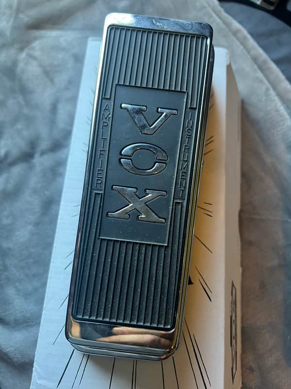 Vox VRM1LTD Real McCoy Wah Limited Edition 2024 - Chrome image 1