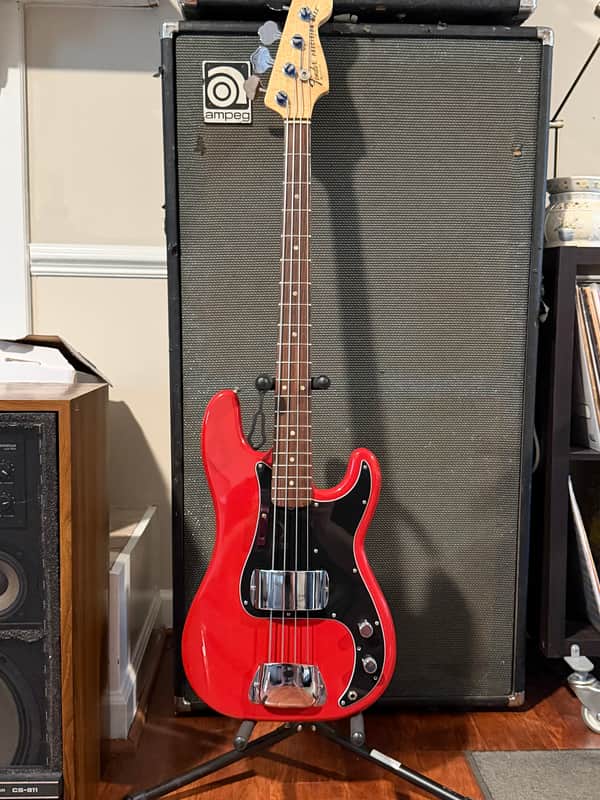 1981 Fender Precision bass with rosewood fretboard. image 1