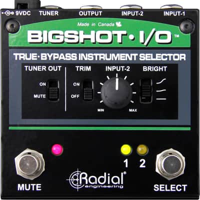 Radial BigShot i/o AB Switcher Effects Pedal image 1