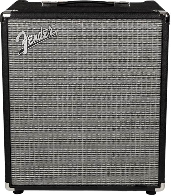 FENDER - Rumble 100 (V3)  230V EUR  Black/Silver - 2370406900 image 1