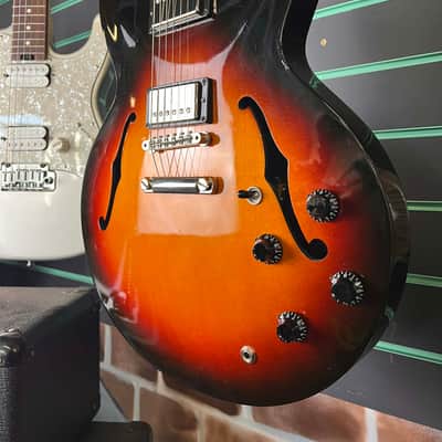 Gibson Memphis ES-335 Studio Ginger Burst 2017 Semi-Hollow Electric Guitar image 5