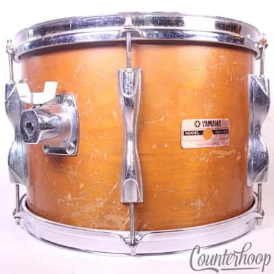 Yamaha 13x9" Recording Custom Natural 6Ply Birch Tom Drum 9000 Japan Vintage 80s image 3
