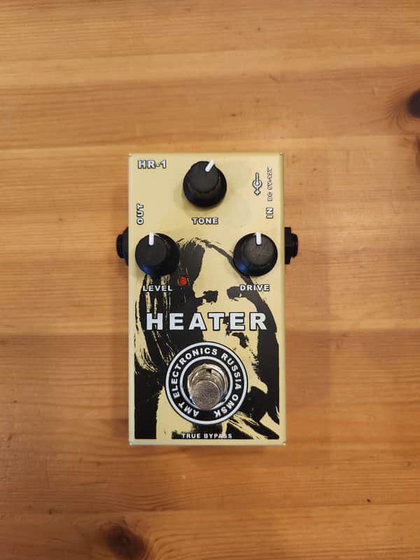 AMT Electronics HR-1 Heater Boost / Overdrive 2010s - Yellow image 1
