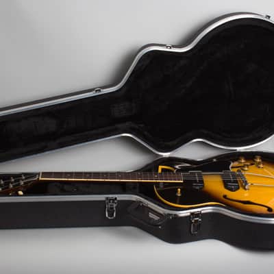 Gibson ES-225TD Thinline Hollow Body Electric Guitar (1956), ser. #V8739-7, black hard shell case. image 10