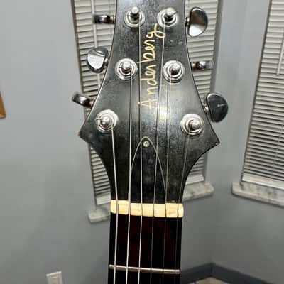 2003 Anderberg Gunnie Carved Top Neck Thru Custom image 6