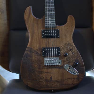 "Through The Pines" Handcrafted Electric Guitar - Dead End Guitars image 8