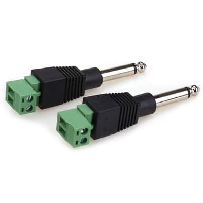 Ts 1/4 Inch Jack, 6.35Mm Mono Male Plug For Guitar/Speaker/Microphone Cable That Can Be Solderless Screw - 2 Pack image 5