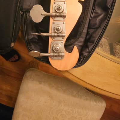 1978 Ibanez 2609B Professional Black Eagle Double Cutaway 4-String Bass with Maple Fretboard - Black image 24