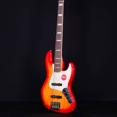 Squier Classic Vibe Active 70s Jazz Bass V, Laurel FB, Sienna Sunburst image 6