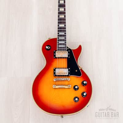 1983 Greco Mint Collection EGC68-50 Custom Cherry Sunburst w/ Screamin PAFs, Japan Fujigen image 2