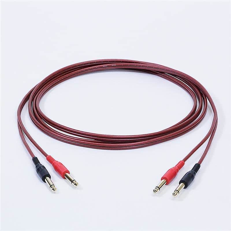 Noah'sark [Summer Bonus Sale] PASSGO RED ST TS PHONE Cable (Stereo) (3.0m) (Passgo Red) (Line Cable/Stereo Cable/Instrument Cable) (Stereo Phone-Phone) (6.3 (2-pole L/R) - 6.3 (2-pole L/R)) (Made in Japan) image 1