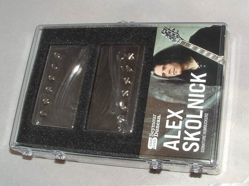 Seymour Duncan Alex Skolnick Signature Pickup Set (Nickel)  New with Warranty image 1