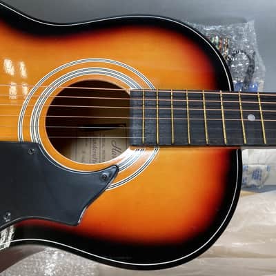 Harmony H0401P: 1980s Vintage Acoustic Parlor Guitar; Blues & Folk Tone image 10