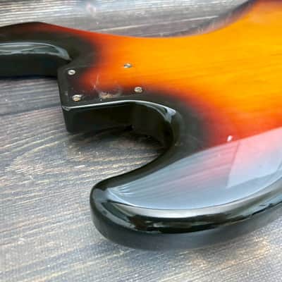 1993-94 Fender Japan JB62-70 Jazz Bass Alder Body 3TS Sunburst Made in Japan image 15