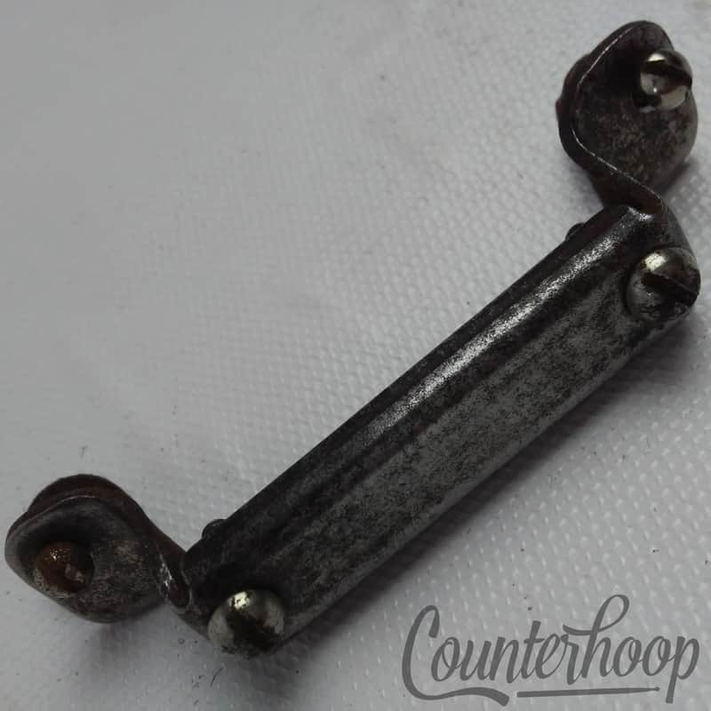*Gretsch Nickel Snare Drum Butt Plate 2 5/8" Wire Guides Vintage Marching Parade image 1