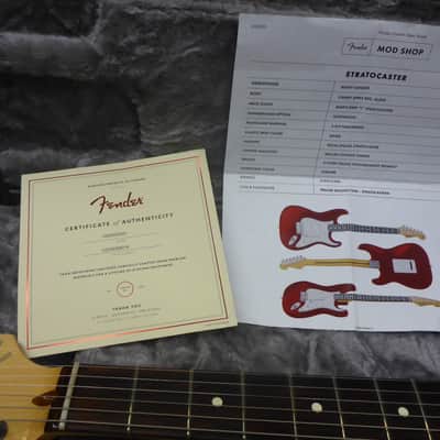 Fender Mod Stratocaster w/Case 2020 - Red : ** PLEK Virtual Fret Dress ** image 5