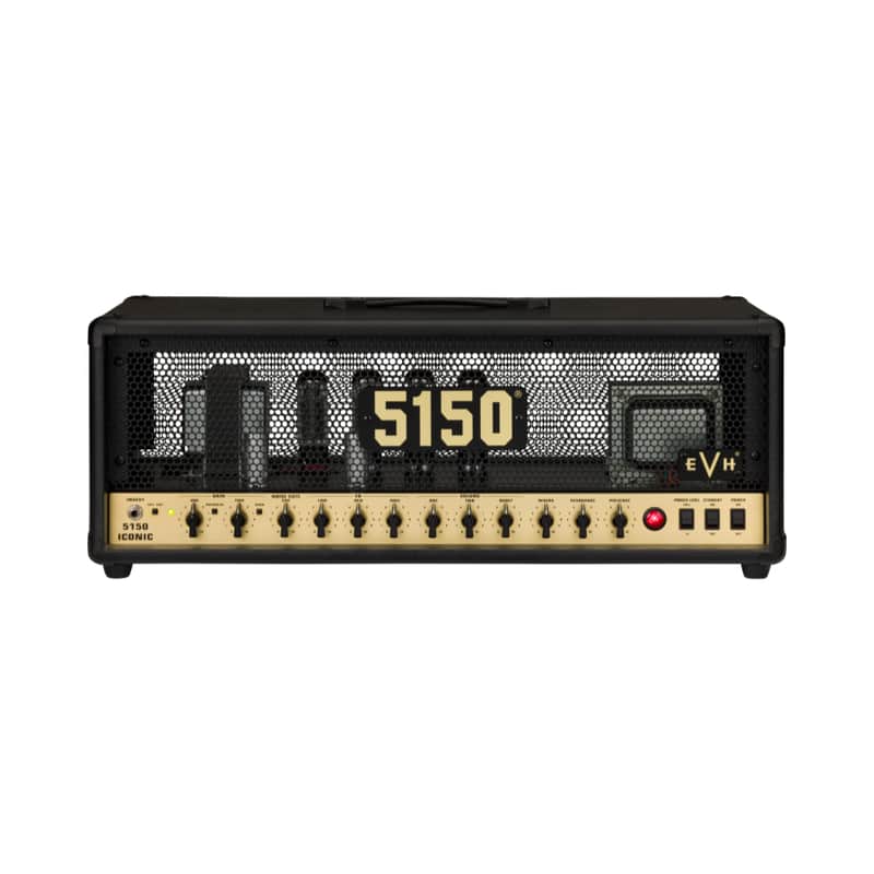 EVH 5150 Iconic Series EL34 2-Channel 80-Watt Guitar Amp Head image 1