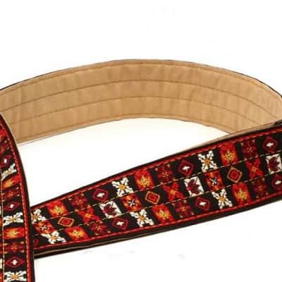 Dunlop JH01 Jimi Hendrix Woodstock Adjustable Guitar Strap - 2in image 3