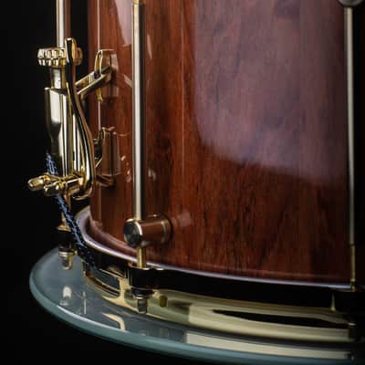 Seven Six Drum Company 8x14 Jiant Jatoba Brazilian Cherry Custom Snare Drum 2022 High Gloss Polyeste image 7