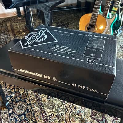 Big warm classic Neumann tube mic! M 149 Large Diaphragm Multipattern Tube Condenser Microphone 1999 - Present - Nickel image 8