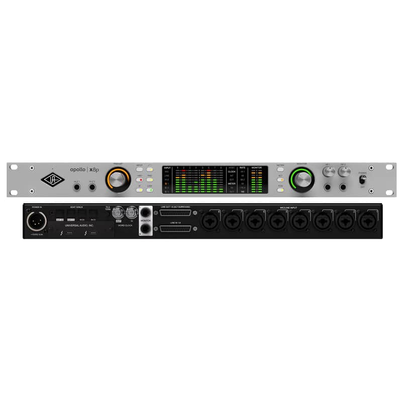 Universal Audio Apollo x8p Gen 2 Thunderbolt Audio Interface with Essentials+ Bundle image 1