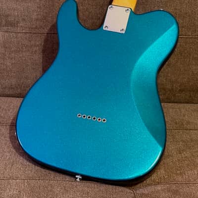 G&L Tribute Series ASAT Classic with Rosewood Fretboard 2025 Model in Emerald Blue image 4