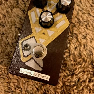 crowe.effects Timepiece Delay Hand Painted and Hand Wired image 2
