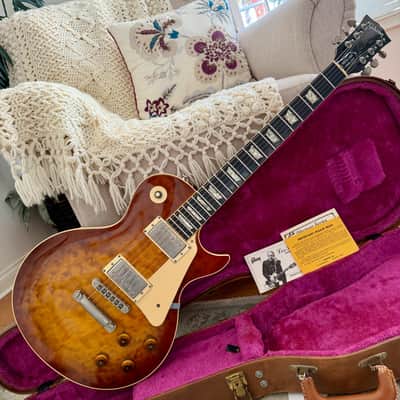 1981 Gibson Heritage Series Les Paul Standard 80 Elite Honey Burst Quilted Maple Top w/OSHC image 3