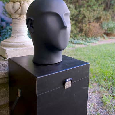 Sennheiser MKE 2002 complete binaural recording microphones system - very rare image 3