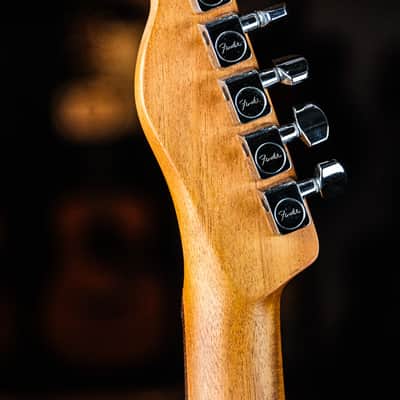 2021 Fender Acoustasonic Player Telecaster butterscotch blonde image 8
