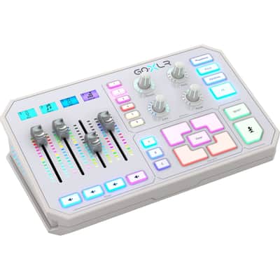 TC-Helicon GoXLR 4-channel USB Streaming Mixer with Voice FX and Sampler - White image 5