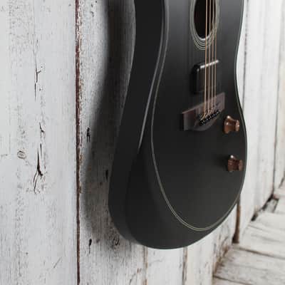 Fender Acoustasonic Standard Jazzmaster Acoustic Electric Guitar Black Finish image 9
